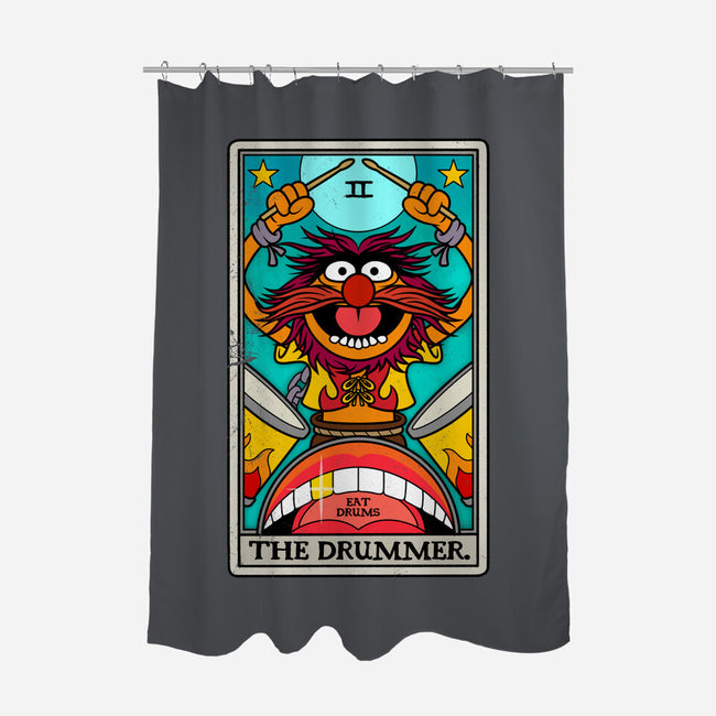 The Drummer-None-Polyester-Shower Curtain-drbutler