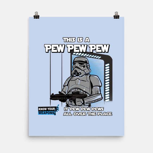 Pew Pew Pew-None-Matte-Poster-AndreusD