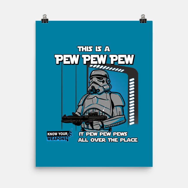 Pew Pew Pew-None-Matte-Poster-AndreusD