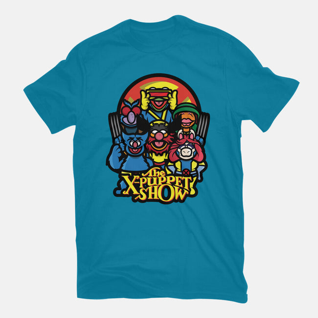The X-Puppet Show-Mens-Premium-Tee-jrberger