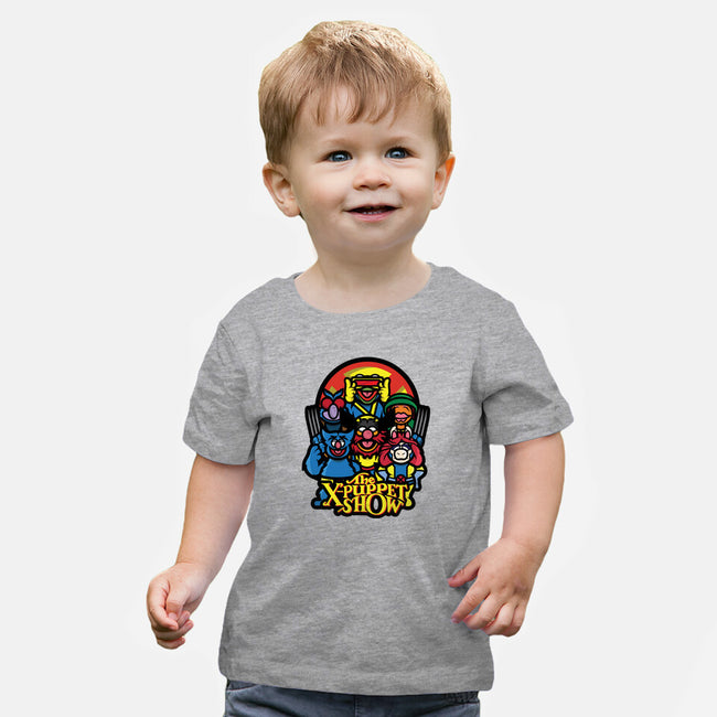 The X-Puppet Show-Baby-Basic-Tee-jrberger