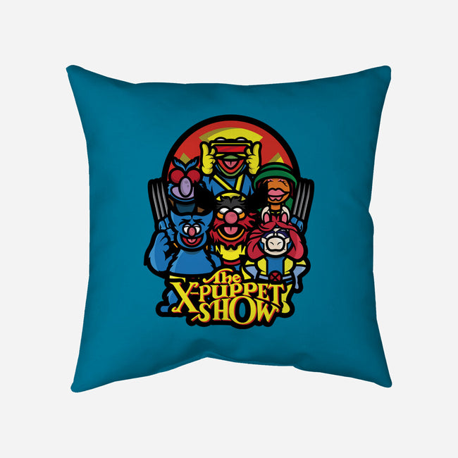 The X-Puppet Show-None-Removable Cover w Insert-Throw Pillow-jrberger