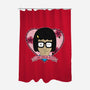 Tina’s Valentine-None-Polyester-Shower Curtain-Alexhefe