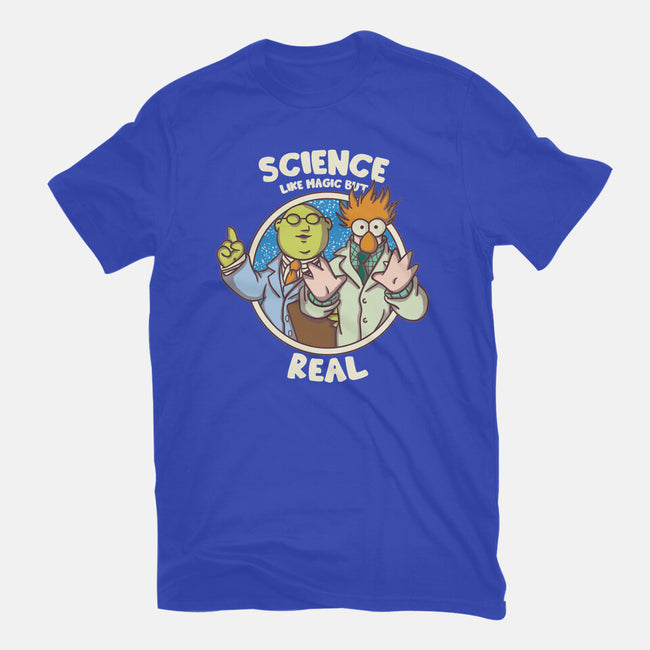 Science Like Magic-Womens-Fitted-Tee-turborat14