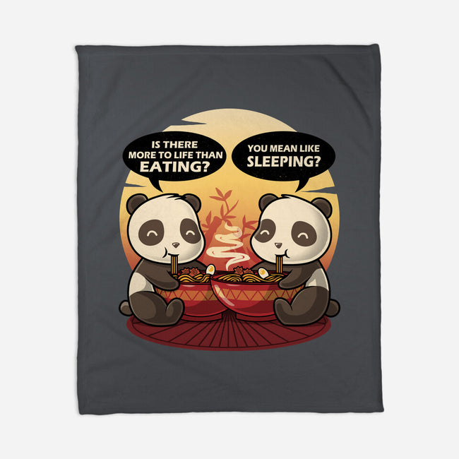 Panda Life-None-Fleece-Blanket-erion_designs