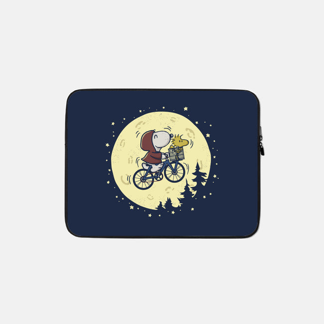 To The Moon-None-Zippered-Laptop Sleeve-Xentee