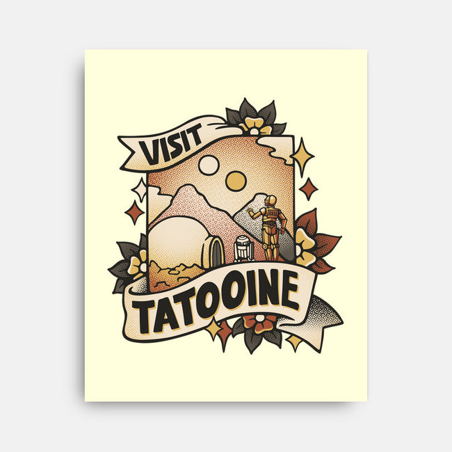 Visit Tatooine Tattoo-None-Stretched-Canvas-tobefonseca