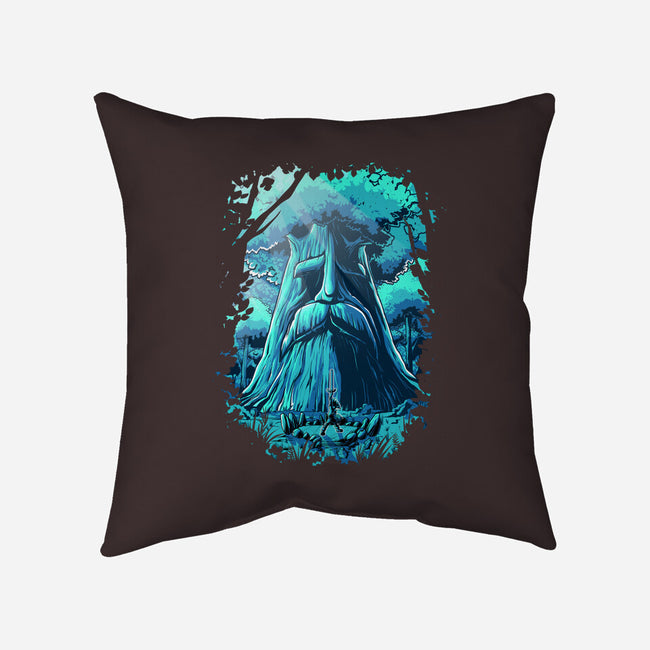 Hyrule Forest Hero-None-Removable Cover w Insert-Throw Pillow-Diego Oliver