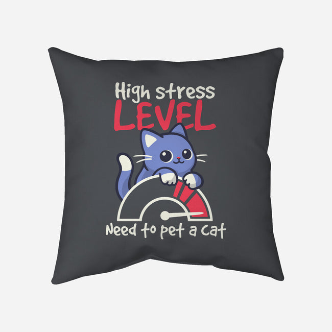Need To Pet A Cat-None-Removable Cover w Insert-Throw Pillow-NemiMakeit