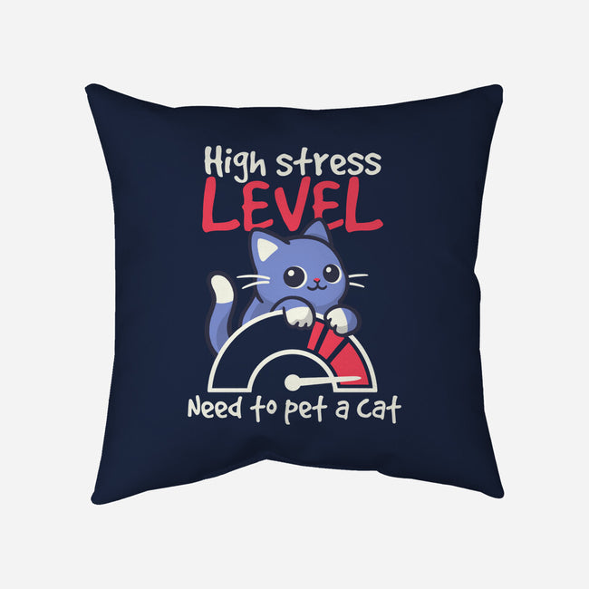 Need To Pet A Cat-None-Removable Cover w Insert-Throw Pillow-NemiMakeit