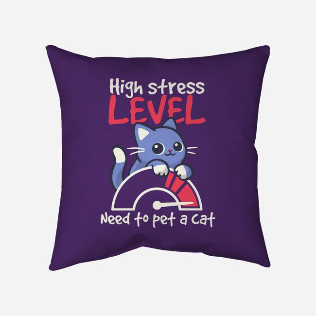Need To Pet A Cat-None-Removable Cover w Insert-Throw Pillow-NemiMakeit