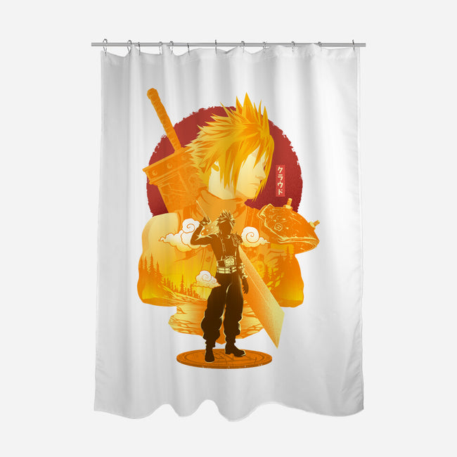 Omnislash Soldier-None-Polyester-Shower Curtain-hypertwenty