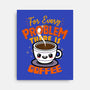 For Every Problem There Is Coffee-None-Stretched-Canvas-Boggs Nicolas