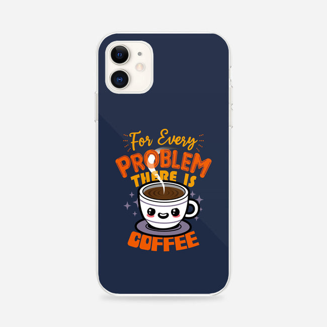 For Every Problem There Is Coffee-iPhone-Snap-Phone Case-Boggs Nicolas