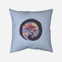 Sumie Starry Night Cat-None-Removable Cover w Insert-Throw Pillow-tobefonseca
