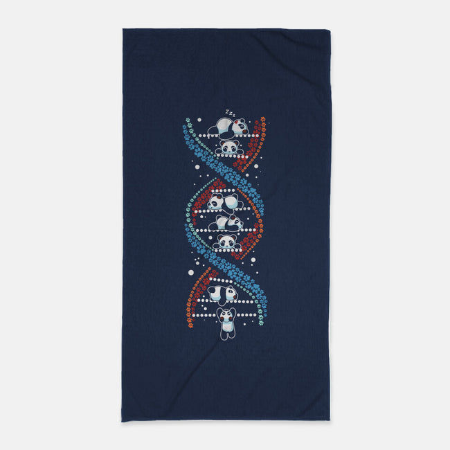 Panda's DNA-None-Beach-Towel-erion_designs