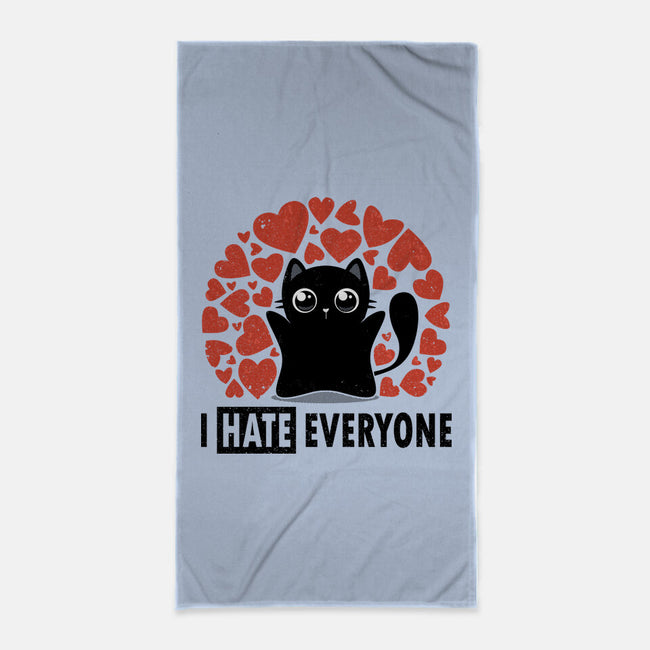 I Hate Everyone-None-Beach-Towel-erion_designs