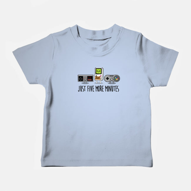 Just Five More Minutes-Baby-Basic-Tee-Melonseta