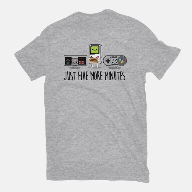 Just Five More Minutes-Unisex-Basic-Tee-Melonseta