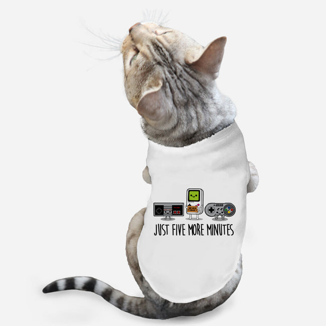 Just Five More Minutes-Cat-Basic-Pet Tank-Melonseta