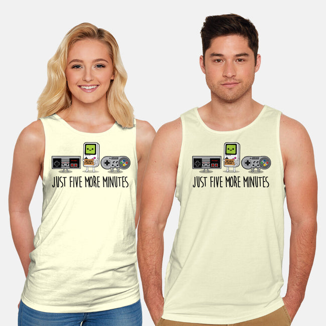 Just Five More Minutes-Unisex-Basic-Tank-Melonseta