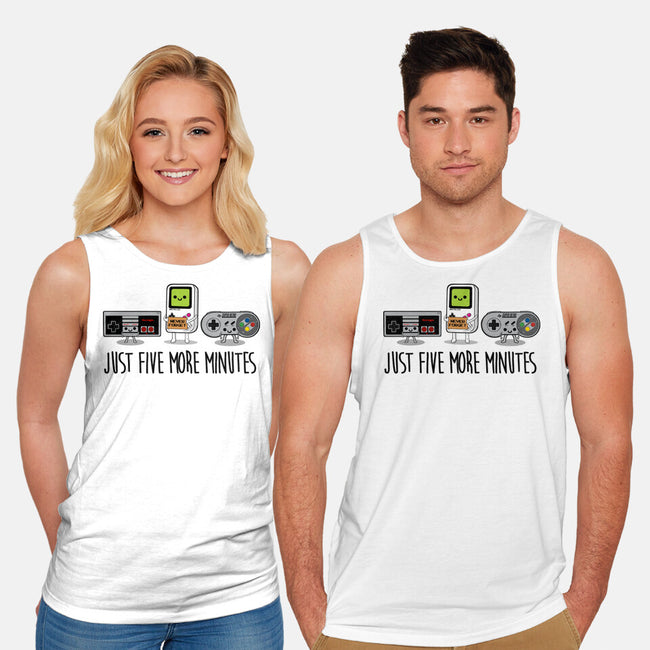 Just Five More Minutes-Unisex-Basic-Tank-Melonseta