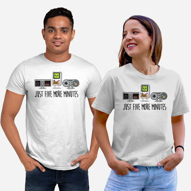 Just Five More Minutes-Unisex-Basic-Tee-Melonseta