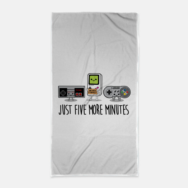 Just Five More Minutes-None-Beach-Towel-Melonseta