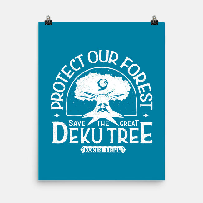 Save Our Forest-None-Matte-Poster-demonigote