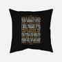 Only I Will Remain-None-Removable Cover w Insert-Throw Pillow-demonigote