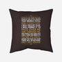 Only I Will Remain-None-Removable Cover w Insert-Throw Pillow-demonigote