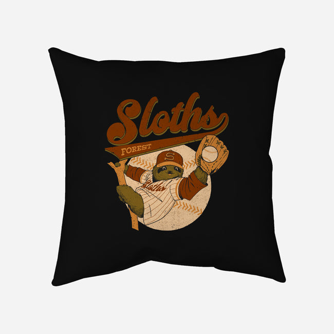 Go Sloths-None-Removable Cover w Insert-Throw Pillow-Hafaell