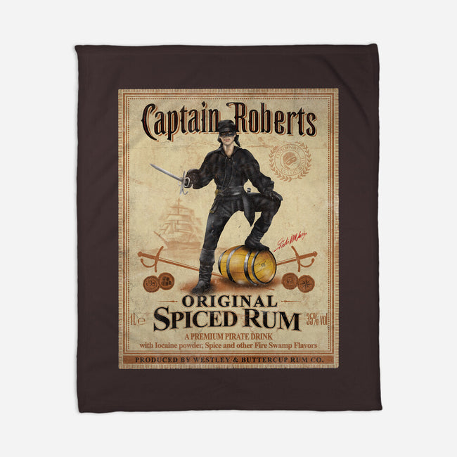Captain Roberts Spiced Rum-None-Fleece-Blanket-NMdesign