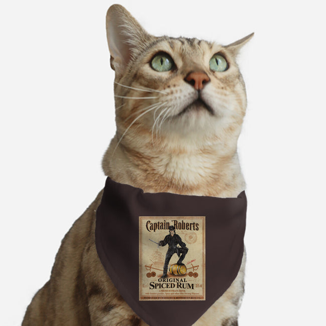 Captain Roberts Spiced Rum-Cat-Adjustable-Pet Collar-NMdesign