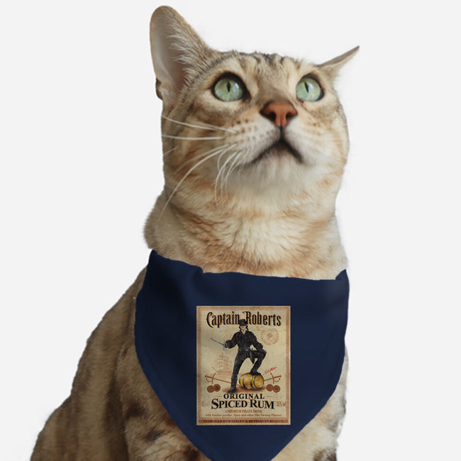 Captain Roberts Spiced Rum-Cat-Adjustable-Pet Collar-NMdesign