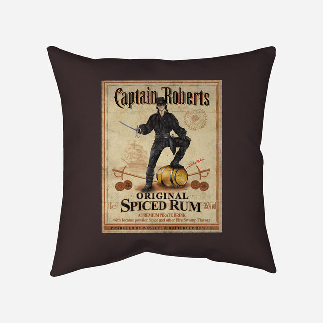 Captain Roberts Spiced Rum-None-Removable Cover w Insert-Throw Pillow-NMdesign