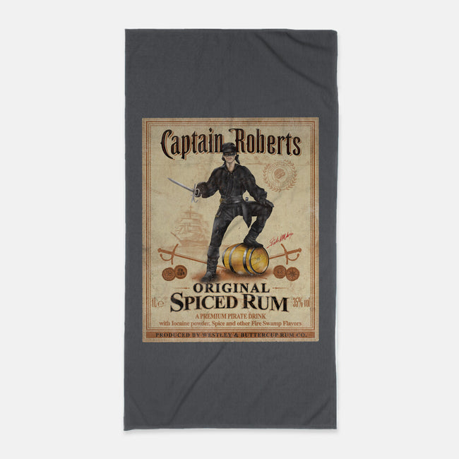 Captain Roberts Spiced Rum-None-Beach-Towel-NMdesign
