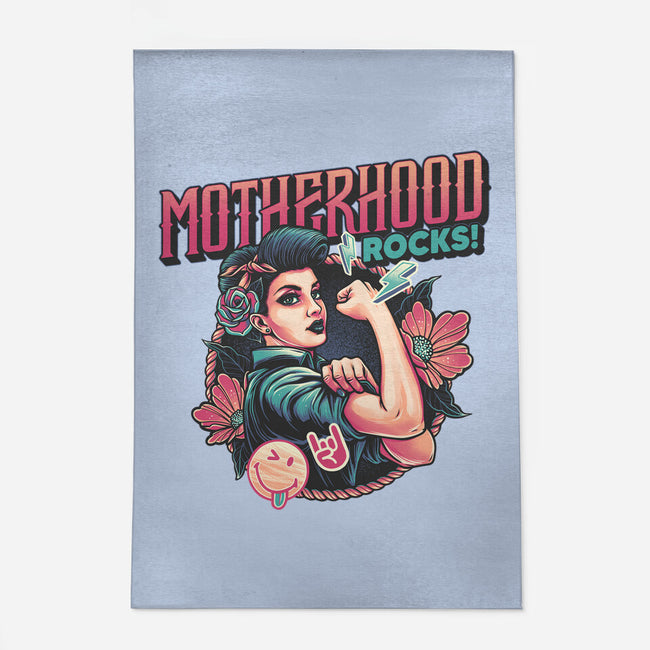 Motherhood Rocks-None-Indoor-Rug-momma_gorilla