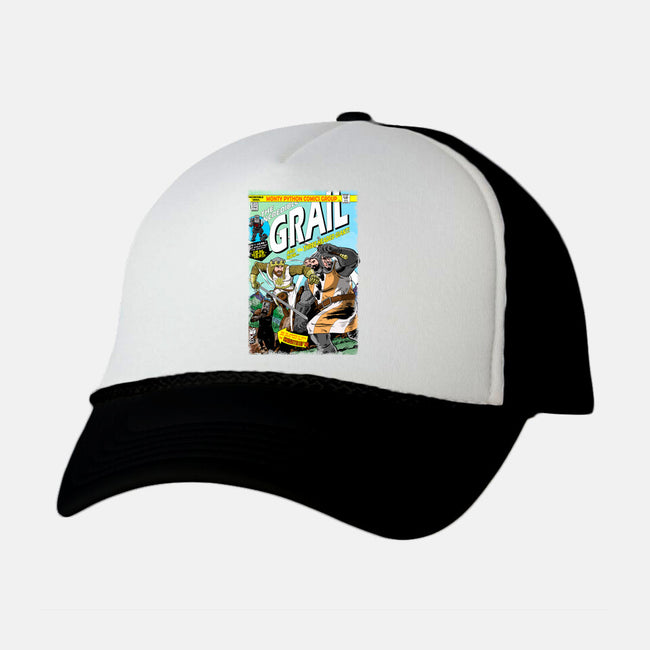 The Incredible Grail-Unisex-Trucker-Hat-MarianoSan