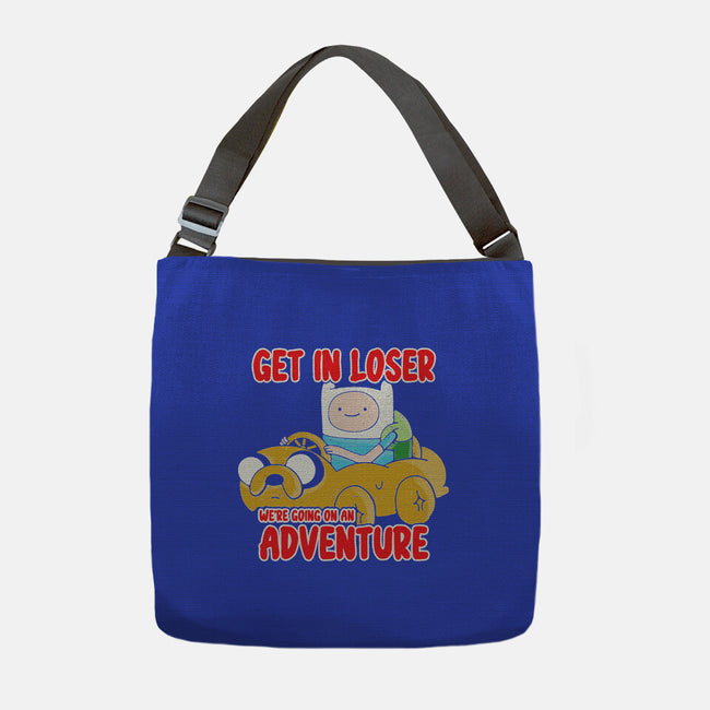 We're Going On An Adventure-None-Adjustable Tote-Bag-turborat14