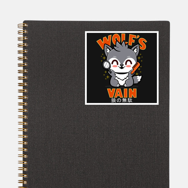 Wolf's Vain-None-Glossy-Sticker-Boggs Nicolas