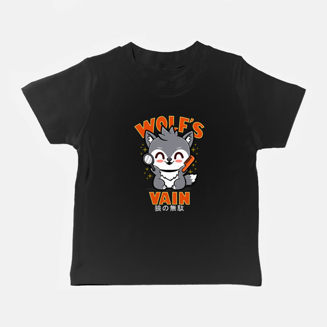 Wolf's Vain-Baby-Basic-Tee-Boggs Nicolas