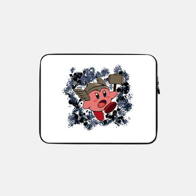 Kirby Krackle-None-Zippered-Laptop Sleeve-ligerlillie