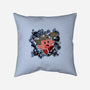 Kirby Krackle-None-Removable Cover-Throw Pillow-ligerlillie