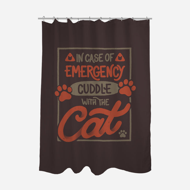 Cuddle With The Cat-None-Polyester-Shower Curtain-tobefonseca