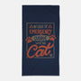 Cuddle With The Cat-None-Beach-Towel-tobefonseca
