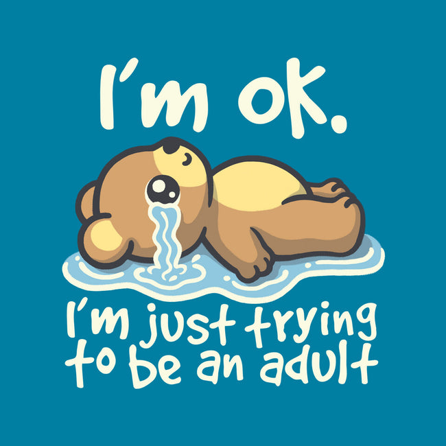 Trying To Be An Adult-Unisex-Basic-Tank-NemiMakeit