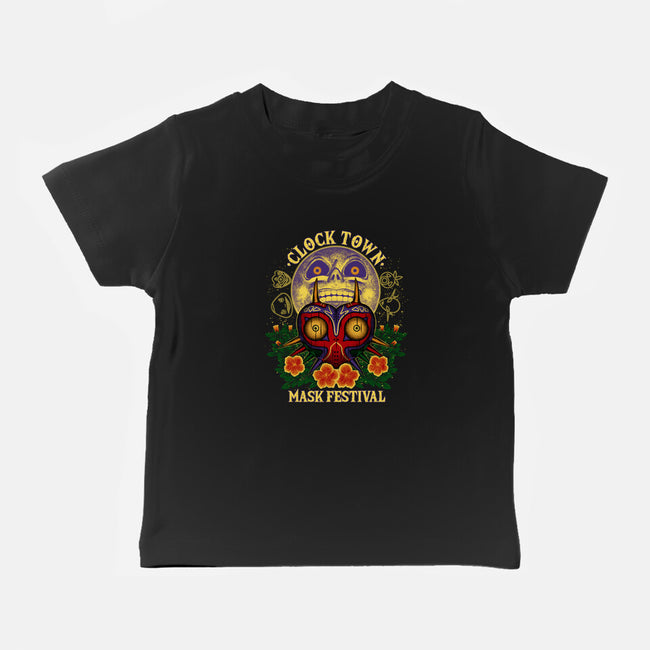 Clock Town Mask Festival-Baby-Basic-Tee-rmatix
