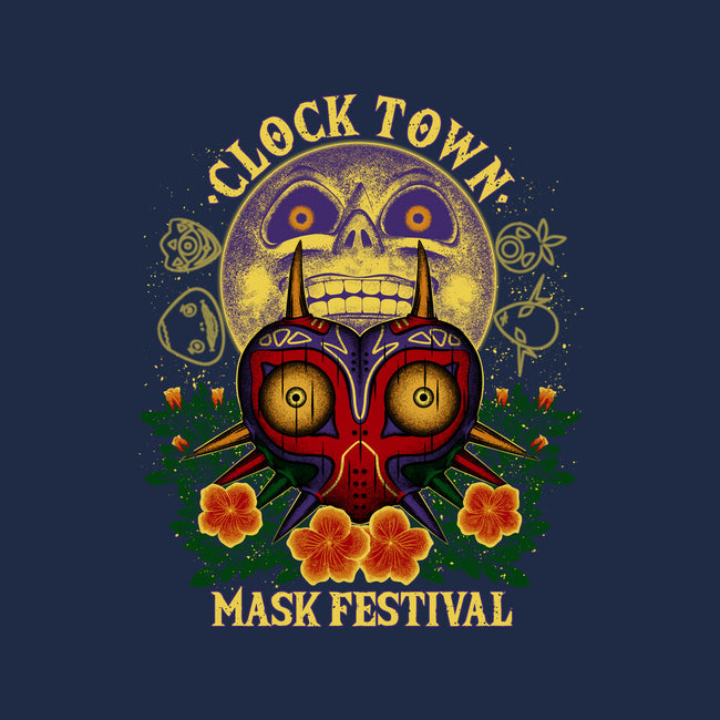 Clock Town Mask Festival-Mens-Basic-Tee-rmatix