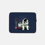 Bus Stop In Space-None-Zippered-Laptop Sleeve-tobefonseca
